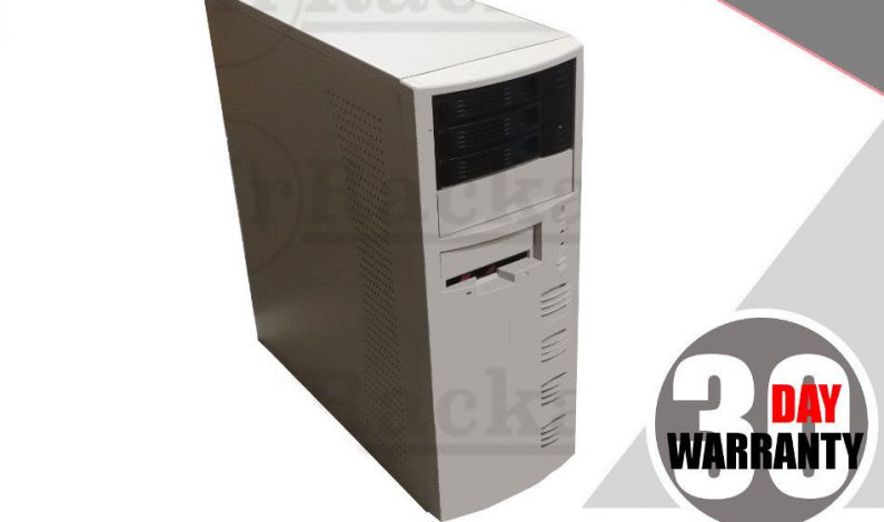 UXS Server Supermicro Workstation 3 Bay VMware ESXi Xeon Low Power 8 core 48GB