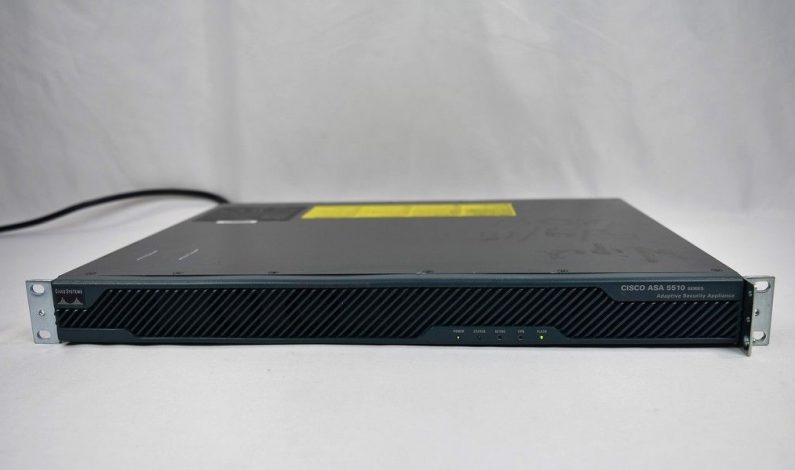 Cisco ASA 5510 Adaptive Security Appliance Firewall 9.1 Plus 1GB RAM 256MB CF