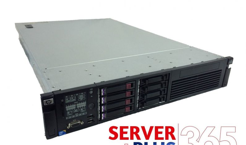 HP ProLiant DL380 G7 server, 2x 3.06 GHz 6-Core, 32GB RAM, 4x TRAYS