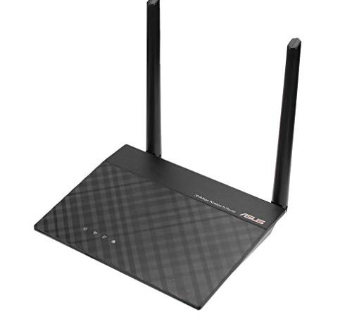ASUS RT-N12+ Single-Band WiFi Router 300Mbps 2.4GHz 5dBi WPS VPN Wireless Router with Two Antennas US Plug JBP-X