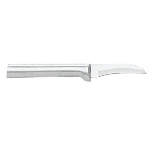 Rada Cutlery Curved Blade Paring Knife – Stainless Steel Blade With Aluminum Handle Made in USA, 6-1/8 Inch