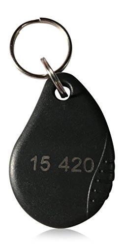 2 Leaf Shaped 26 Bit Proximity Key Fobs Test Pack Weigand Prox Keyfobs Compatable with ISOProx 1386 1326 H10301 format readers. Works with the vast majority of access control systems