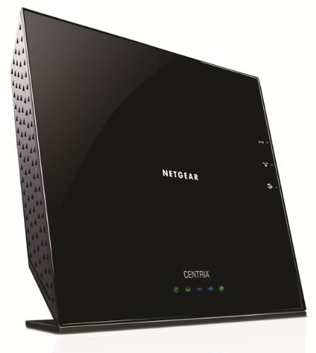 NETGEAR Centria N900 Dual Band Gigabit Wireless Router with 3.5? Storage Bay (WNDR4700)