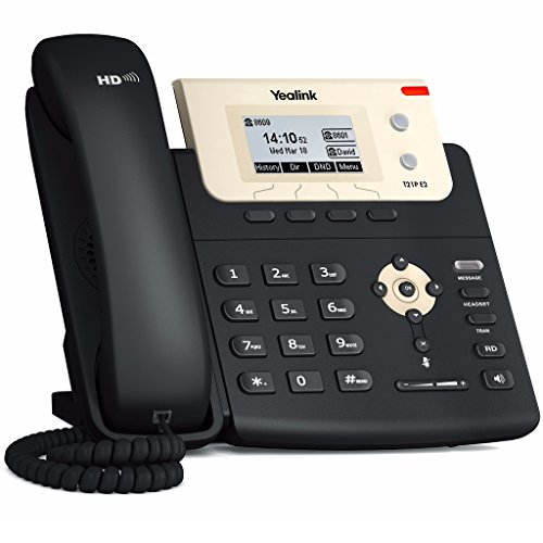 Yealink SIP-T21P E2 Entry Level IP Phone with PoE, Backlight