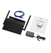 RT-AC1200 Dual-Band WiFi Gigabit Router 1200Mbps with 4 Antenna for Home Use,Black