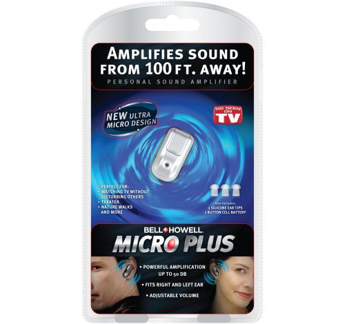 Bell & Howell MicroPlus Hearing Amplifier