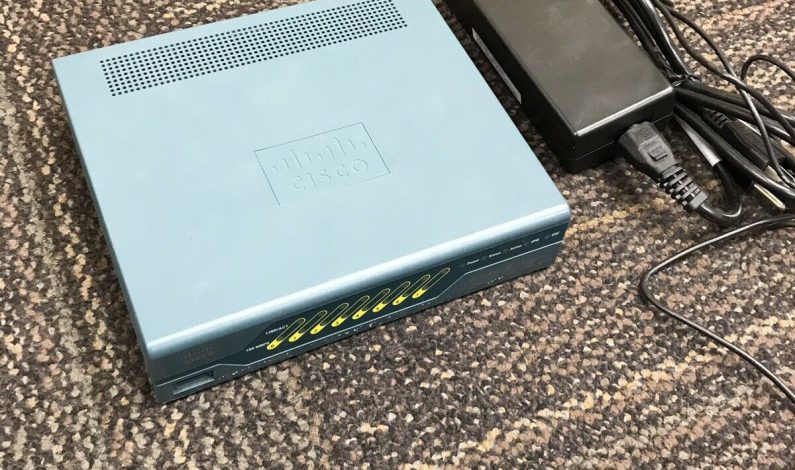 Cisco ASA5505  Firewall, Unlimited Users & SEcurity Plus w/ Power Supply