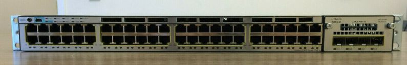 Cisco Catalyst WS-C3750X-48P-S V06 10/100/1000BaseT 48 Port PoE+ Switch 2x PSUs