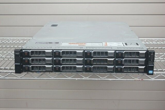 Dell Poweredge R720XD 2 X EIGHT CORE 2.70GHZ E5-2680 192GB 12 x HHD TRAYS QTY