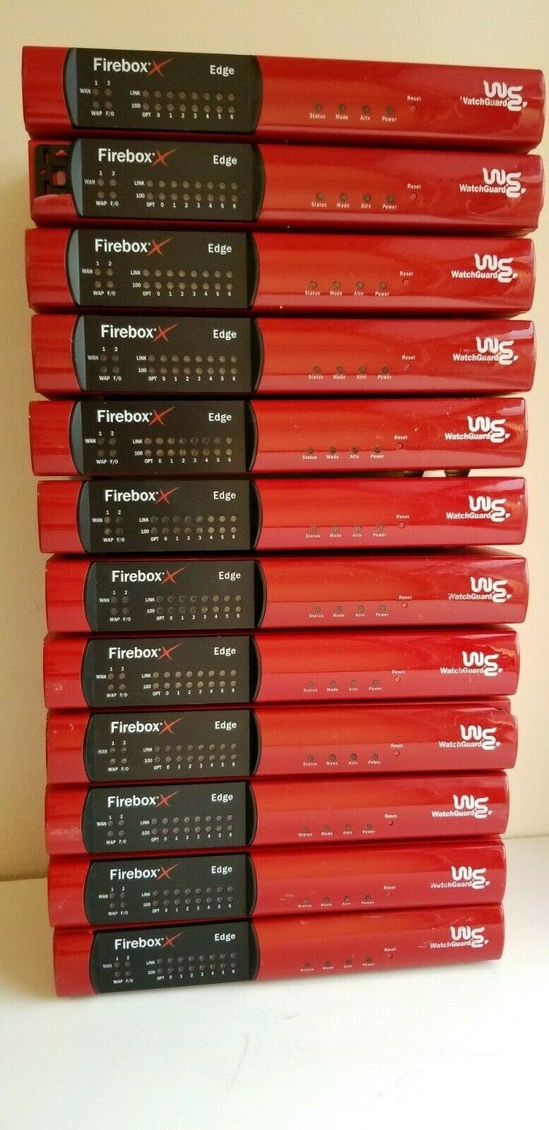 WatchGuard MF16S32E10 Firebox X5 8-Port 10/100/1000 Firewall – Lot of 12