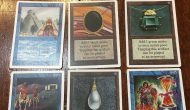 Free Power 9 Nine proxy Full Set Black Lotus MTG  With Purchase 25 Russian Cards