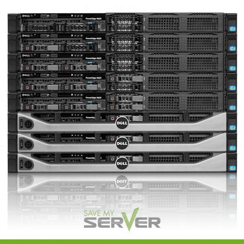 Dell PowerEdge R620 4-Bay Server | 2x E5-2690 – 16 Cores | 128GB RAM | 4 Trays |