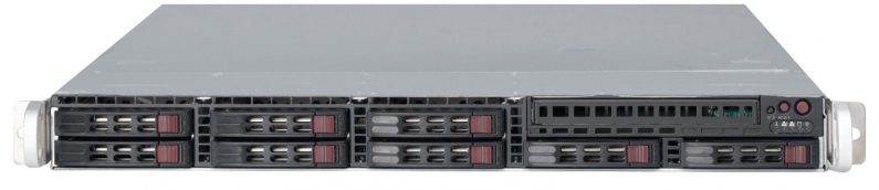 UXS Server Supermicro 1U 8 Bay LSI SSD FREENAS ZFS Xeon 12 Core Direct Attached