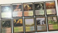 Free Zendikar  Onslaught Fetch Proxy Full Set  10 With Purchase 25 Russian Cards