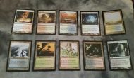 1 Random REVISED card from my collection and a FREE EDH Proxy Fetch land set(10)