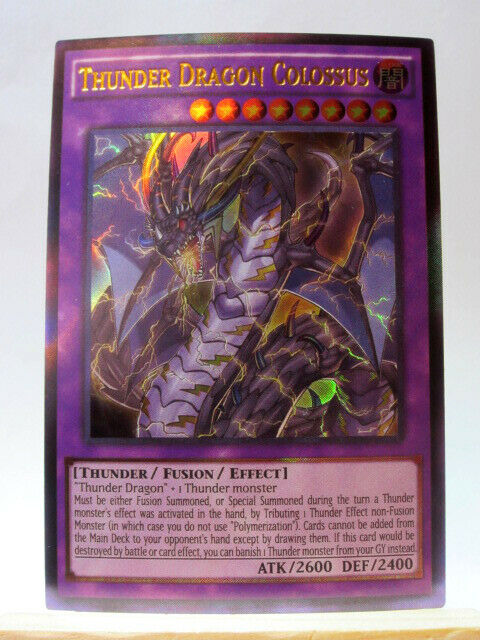 ~PROXY~ Orica Thunder Dragon Colossus Ultra Rare SOFU-EN037 OP10-EN001