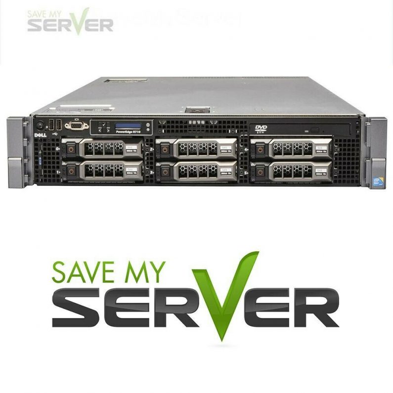 Dell PowerEdge R710 Server | 2x 2.26GHz E5520 – 8 Cores | 16GB RAM | 4x 1TB HDD