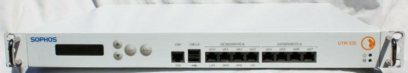 Sophos UTM 320 Firewall Security Device