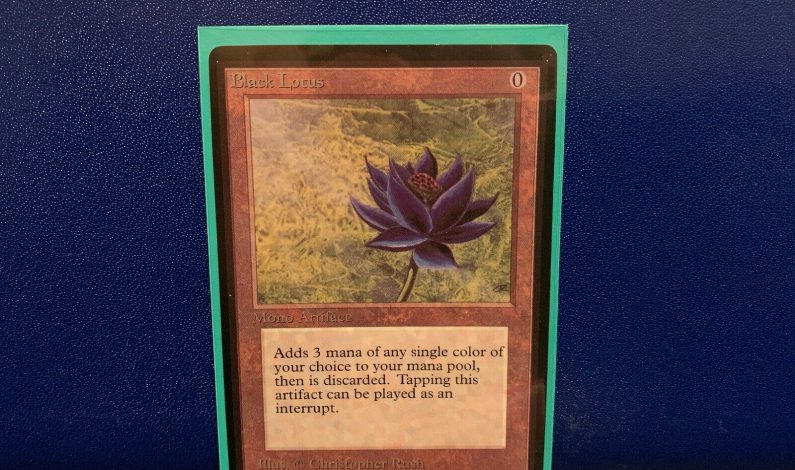 Alpha Black Lotus 1x Magic The Gathering – Proxy Set – High Quality