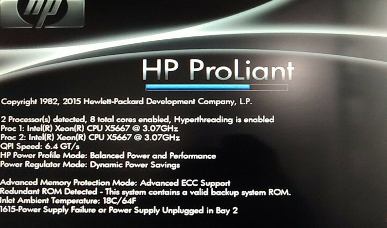 HP Proliant DL380 G7