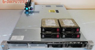 HP DL360p G8 6-Core Server 1x E5-2620 2.0GHz 32GB 4x 1TB 4 Bay LFF 2GB