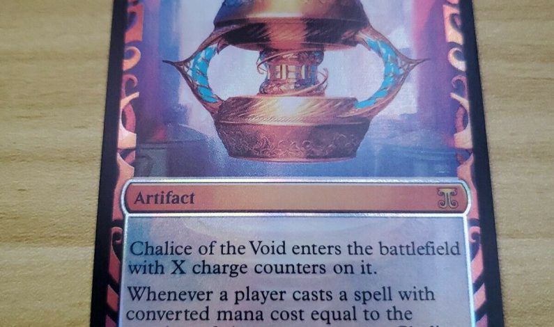 Foil Chalice of the Void Masterpiece Casual/EDH/Proxy Read