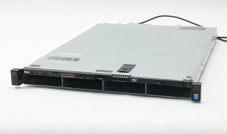 DELL POWEREDGE R430 SERVER 1*INTEL XEON E5-2603 V3 6-CORE 1.6GHz CPU PERC H330