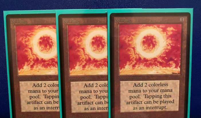 Sol Ring 3x Magic The Gathering –  Proxy Set – High Quality