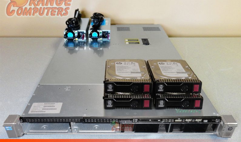 HP DL360p G8 12-Core Server 2x E5-2620 2.0GHz 192GB-8 4x 4TB SAS LFF 2GB RPS