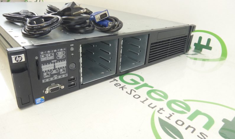 HP Proliant DL380 G7 8-Bay 2.5″ Server 1x Quad-Core E5606 2.13GHz 4GB RAM P410i