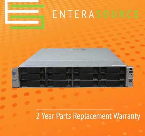 HP ProLiant DL380e Gen8 2U Server: E5-2450 2.1GHz – 36GB DDR3 – 12x 2TB 7.2k HDD